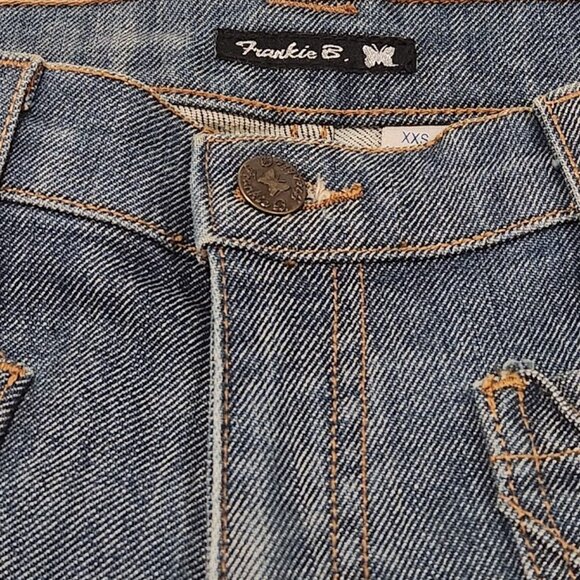 Frankie B. Extra Wide Flare Leg Bell Bottoms XXS/0 - Picture 9 of 16